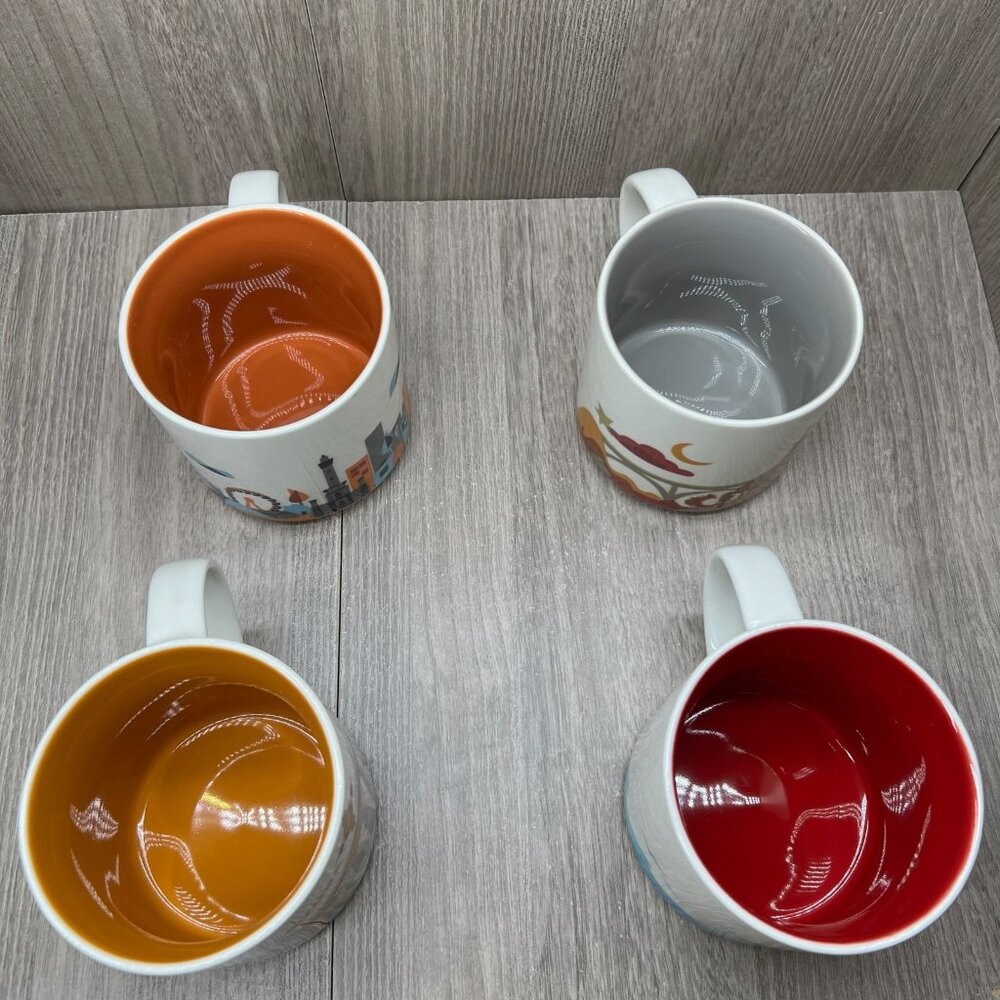 Starbucks You Are Here Collection Mugs Arizona Chicago Nashville San Francisco - Picture 5 of 13